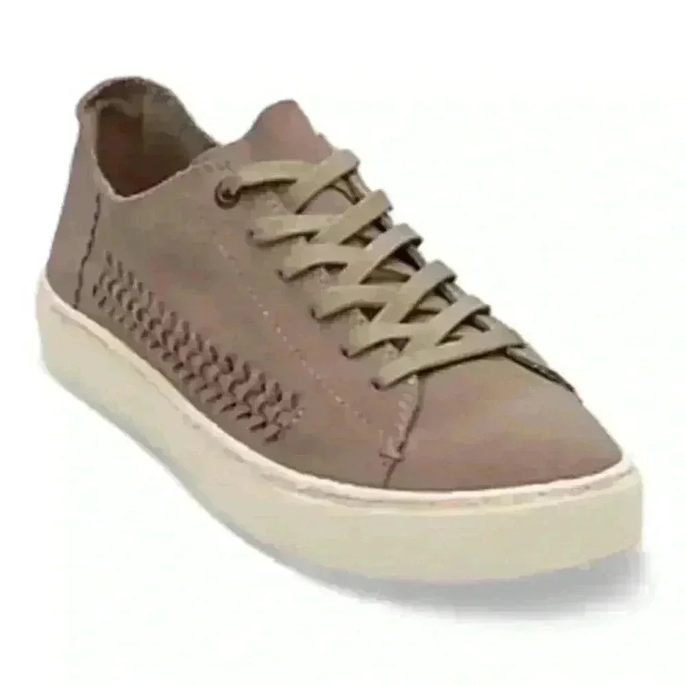 TOMS® taupe Lenox low rise suede Sneaker Sz 9